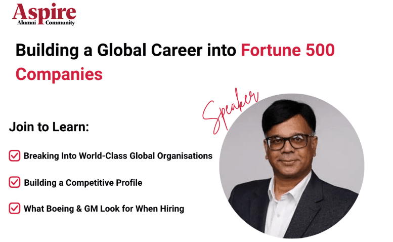 Building a Global Career into Fortune 500 Companies